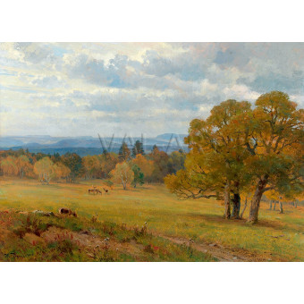 РЕПРОДУКЦИИ НА КАРТИНИ Горска поляна в Меркенщайн (1923)